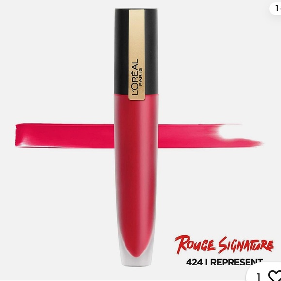 🍭💋Loreal Rouge I Represent Lipstick - Picture 6 of 8